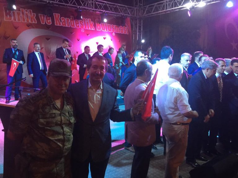 TÜM HATAY, MİLLİ BİRLİK VE KARDEŞLİK BULUNMASINDA