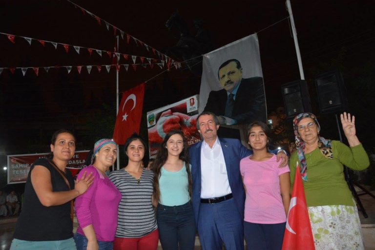 08.08.2016 Belen Atatürk Parkındaki Demokrasi Nöbetimiz...