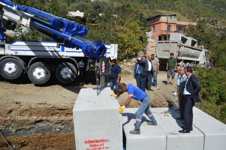 DSİ İLE DERE ISLAHI ÇALIŞMASI:
