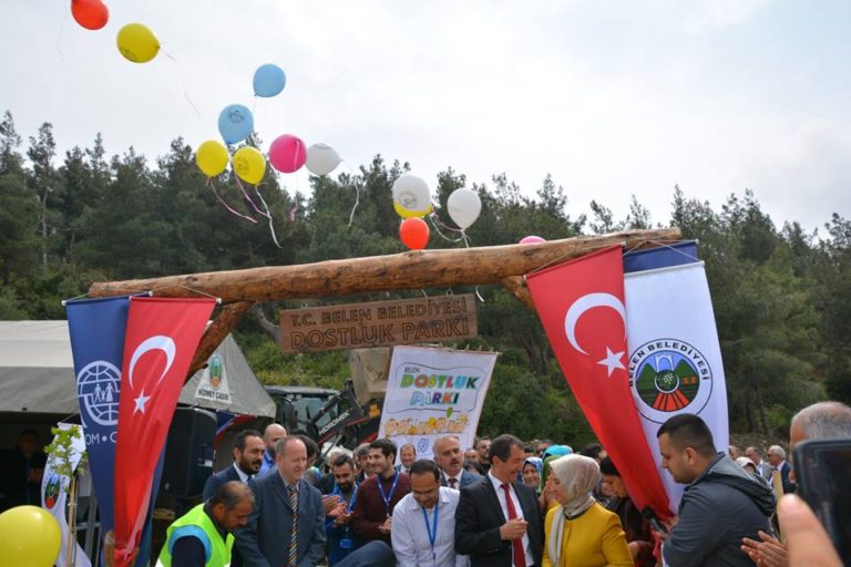 Yaptığımız, DOSTLUK PARKI'nın Açılış Töreni Gerçekleştirildi.