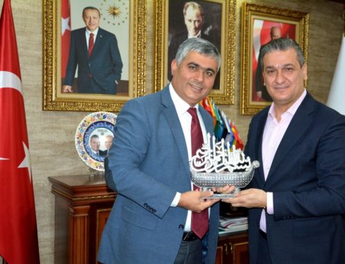 Özçelik- İş Sendikasından Başkan Gül’e Ziyaret.