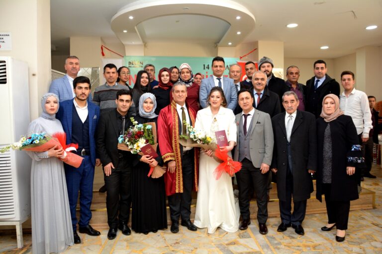 Belen Belediyesinden Toplu Nikah Şöleni