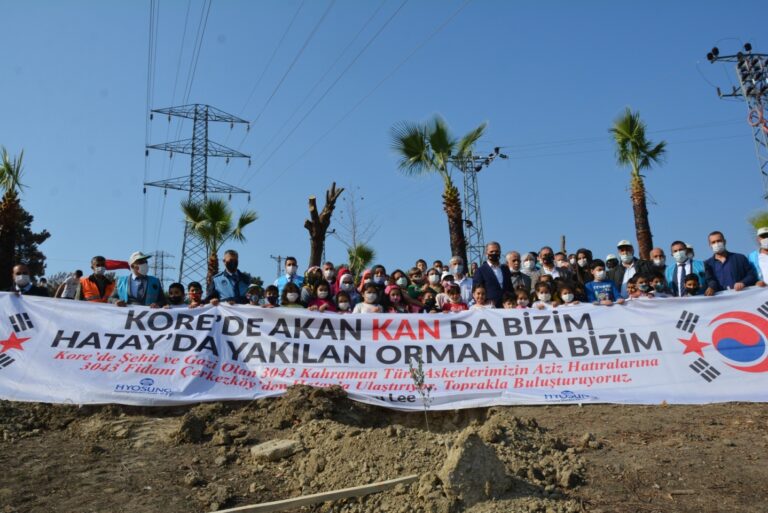 Dostluk Fidanları Toprakla Buluştu…